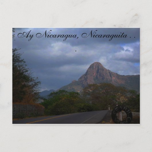 Carte Postale Paysage nicaraguayen (Devant)