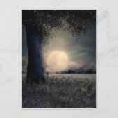 Carte Postale Paysage nocturne (Devant)