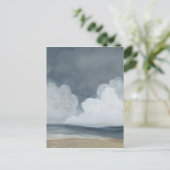 Carte Postale Paysage nuageux (Debout devant)