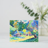 Carte Postale Paysage par Henri Edmond Cross (Debout devant)