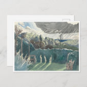 Carte Postale Paysage par Paul Nash (Devant / Derrière)