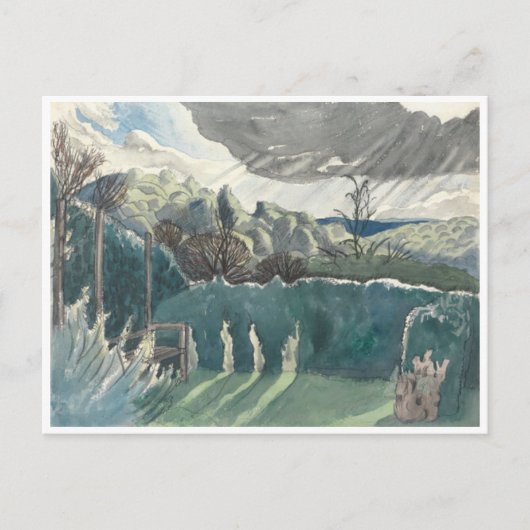 Carte Postale Paysage par Paul Nash (Devant)
