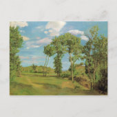 Carte Postale Paysage Paysage Frederic Bazille Impressionniste P (Devant)