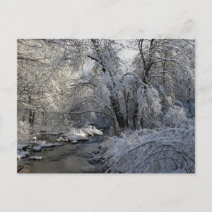 Carte Postale Paysage Pittoresque d'hiver