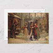 Carte Postale Paysage pour la scène avec Mimi et Rodolfo (Devant / Derrière)