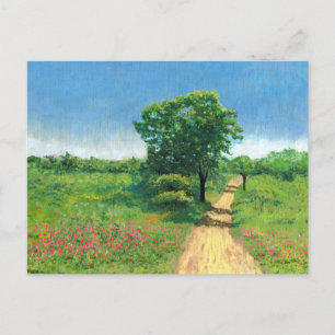 Carte Postale Paysage printanier rustique