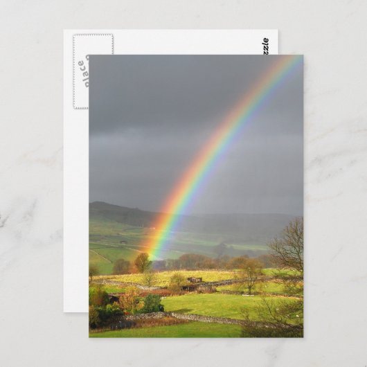 Carte Postale Paysage Rainbow (Devant / Derrière)