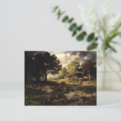 Carte Postale Paysage romantique (Debout devant)