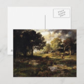 Carte Postale Paysage romantique (Devant / Derrière)