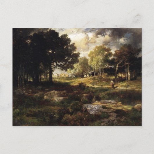 Carte Postale Paysage romantique (Devant)