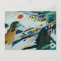 Paysage romantique par Wassily Kandinsky