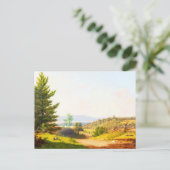 Carte Postale Paysage routier par Sanford Robinson Gifford (Debout devant)