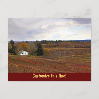 Carte Postale Paysage rural