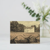 Carte Postale Paysage rural du Sud Maison rurale coloniale rusti (Debout devant)