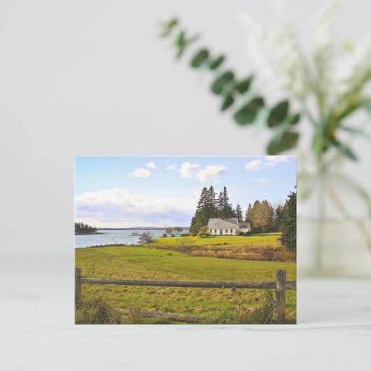 Carte Postale Paysage rustique (Debout devant)