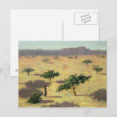 Carte Postale Paysage sahélien Mali 1991 (Devant / Derrière)