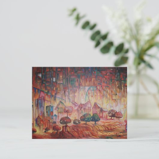 Carte postale Paysage Serene (Debout devant)