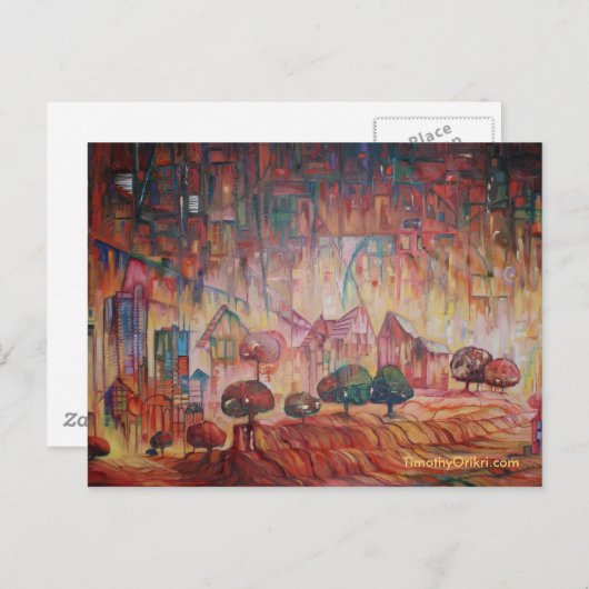 Carte postale Paysage Serene (Devant / Derrière)