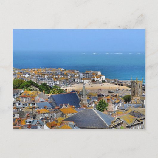 Carte postale Paysage St. Ives, Cornwall, Royaume- (Devant)