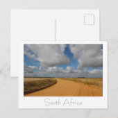 Carte postale Paysage Sud-Africain (Devant / Derrière)