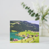 Carte Postale Paysage suisse (Debout devant)