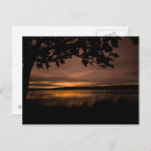 Carte Postale Paysage Sunset Northumberland (Devant / Derrière)