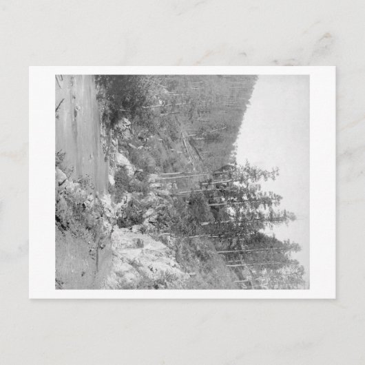 Carte Postale Paysage sur la route Deadwood à Sturgis (Devant)