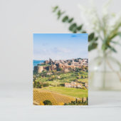 Carte Postale Paysage sur Orvieto (Debout devant)