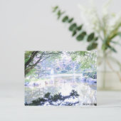 Carte postale - paysage suréclairé (Debout devant)