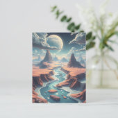 Carte Postale Paysage surréaliste | Monde magique (Debout devant)