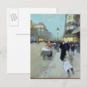 Carte Postale Paysage urbain (Devant / Derrière)