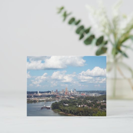 Carte Postale Paysage urbain de Cincinnati (Debout devant)