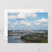 Carte Postale Paysage urbain de Cincinnati (Devant / Derrière)