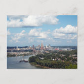 Carte Postale Paysage urbain de Cincinnati (Devant)