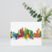 Carte Postale Paysage urbain de Doha Qatar (Debout devant)