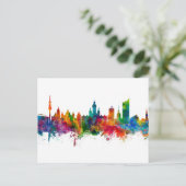 Carte Postale Paysage urbain de Leipzig en Allemagne (Debout devant)