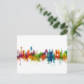 Carte Postale Paysage urbain de Lisbonne Portugal (Debout devant)