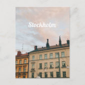 Carte Postale Paysage urbain de Stockholm Södermalm (Devant)