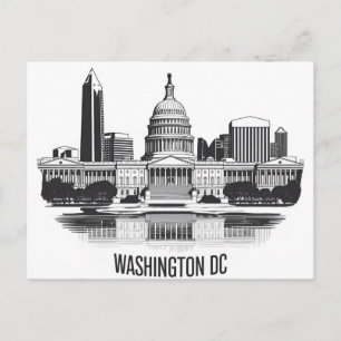 Carte Postale Paysage urbain de Washington D.C.