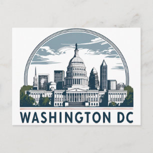 Carte Postale Paysage urbain de Washington DC