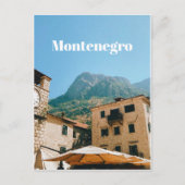 Carte Postale Paysage urbain du Monténégro (Devant)