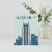 Carte Postale Paysage urbain Skyline | Nashville, Tennessee (Debout devant)