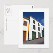 Carte Postale Paysage urbain : Terceira, Açores (Devant / Derrière)