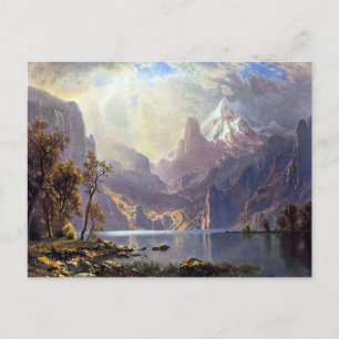 Carte Postale Paysage vintage, lac Tahoe par Albert Bierstadt