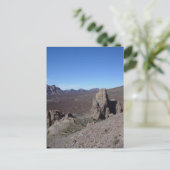 Carte Postale Paysage volcanique (Debout devant)