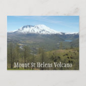 Carte Postale Paysage volcanique du Mont St Helens (Devant)