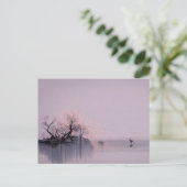 Carte Postale Paysage zen minimaliste (Debout devant)