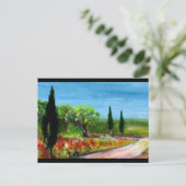 CARTE POSTALE PAYSAGES DE TOSCANE (Debout devant)