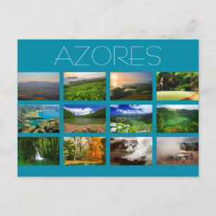 Carte Postale Paysages des Açores