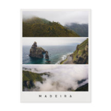 Paysages lunatiques de Madère, Collage de photos d